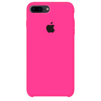 Чохол (copy) Silicone Case на Iphone 7 Plus Barbie pink blackapple